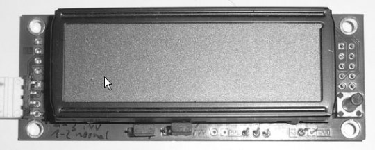I2C-LCD_Platine