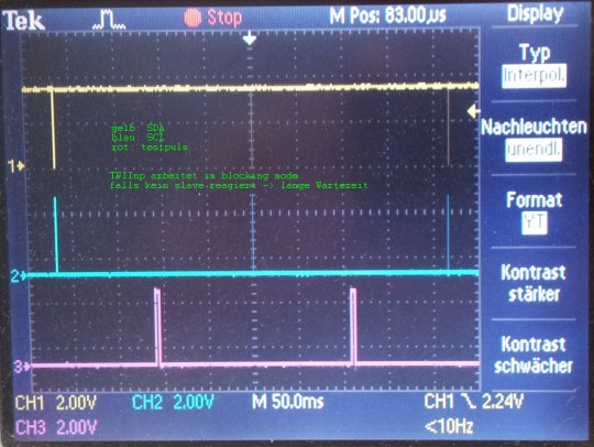 Xmega TWI-Master, riesiger timeout gewollt?