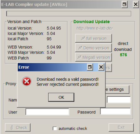 Fehler 5.04.95 --> 5.04.99