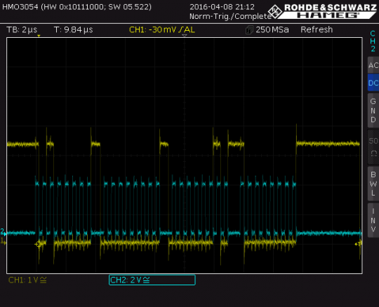 $A0000280 SPI Order LSB korrekt.