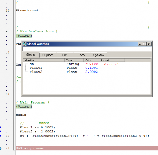 FloatToStr(f:n:n) problem