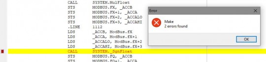 ModBus, RTU Problem