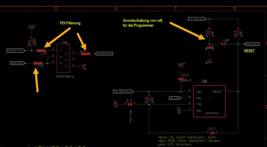 Reset Beschaltung