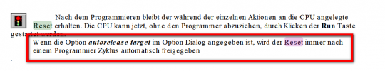 Das Prog startet nur mit abgezogenen Programm Stecker