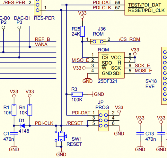 ISP-3X und XMega32E5