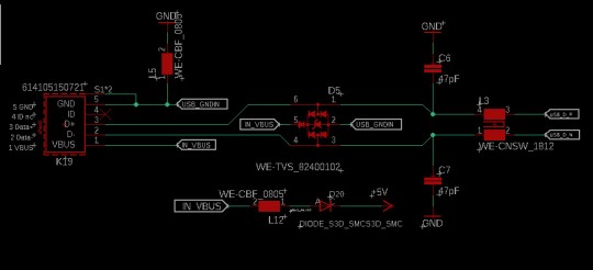 ESD/EMV USB Schaltung