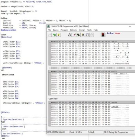 ATXmega UserRow